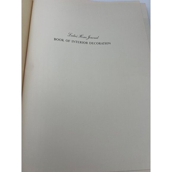 1954 Ladies' Home Journal Book of Interior Decoration Vintage Large Hardcover - Picture 2 of 12